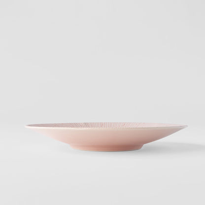 Dinner Plate 24.5cm Ice Pink Glaze - Image 3