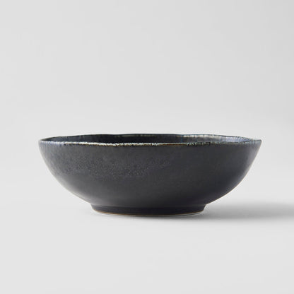 Bowl Oval 14cm BB Black Glaze - Image 4