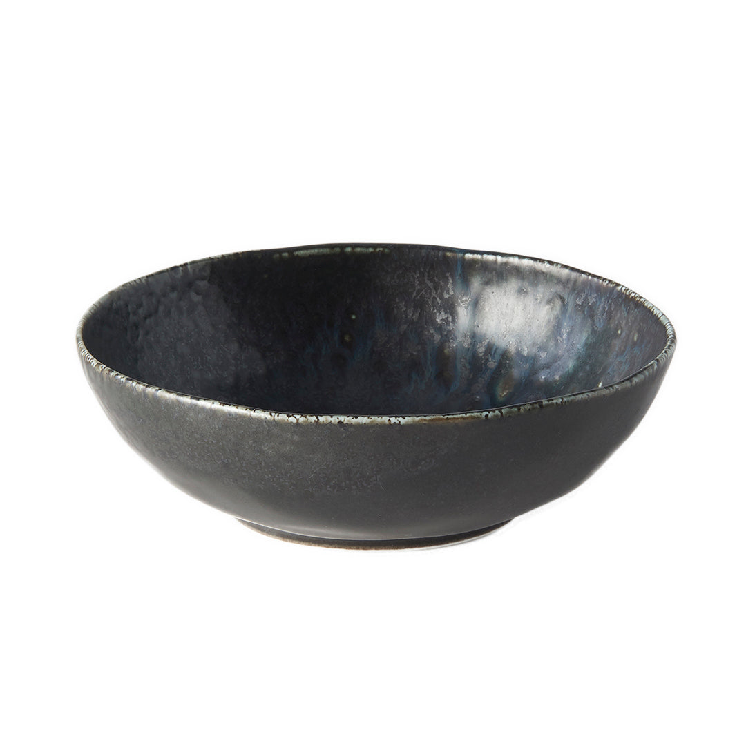 Bowl Oval 14cm BB Black Glaze - Image 2
