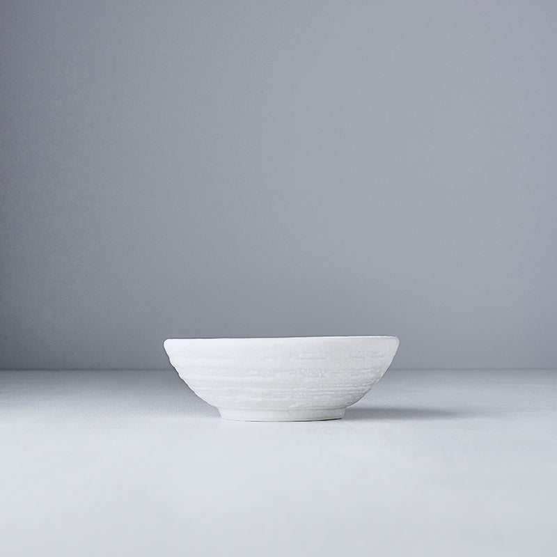 Tapas Bowl 13cm White Star Glaze - Image 3