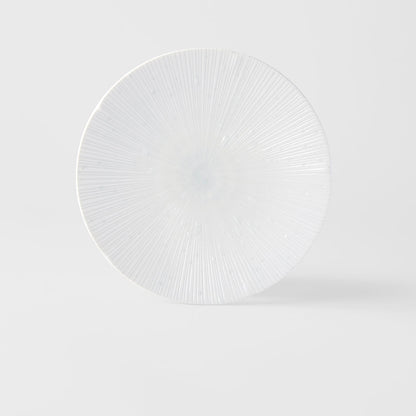 Dinner Plate 24.5cm Ice White Glaze - Image 3