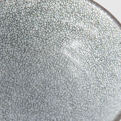 Bowl 15cm Crazed Grey Glaze - Image 2