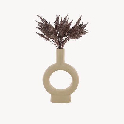 Cercle Artificial Mauve Barley in Ceramic Vase 35cm - Image 3