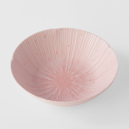 Bowl 14cm Ice Pink Glaze - Image 3