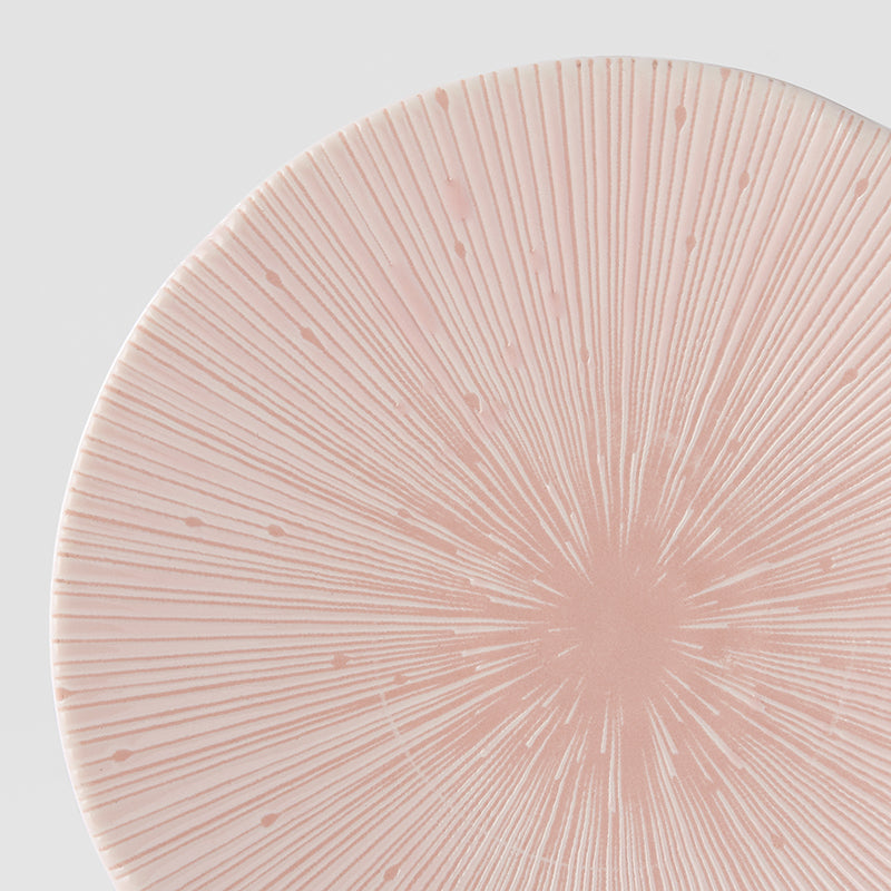 Tapas Plate 16.5 Ice Pink Glaze - Image 3