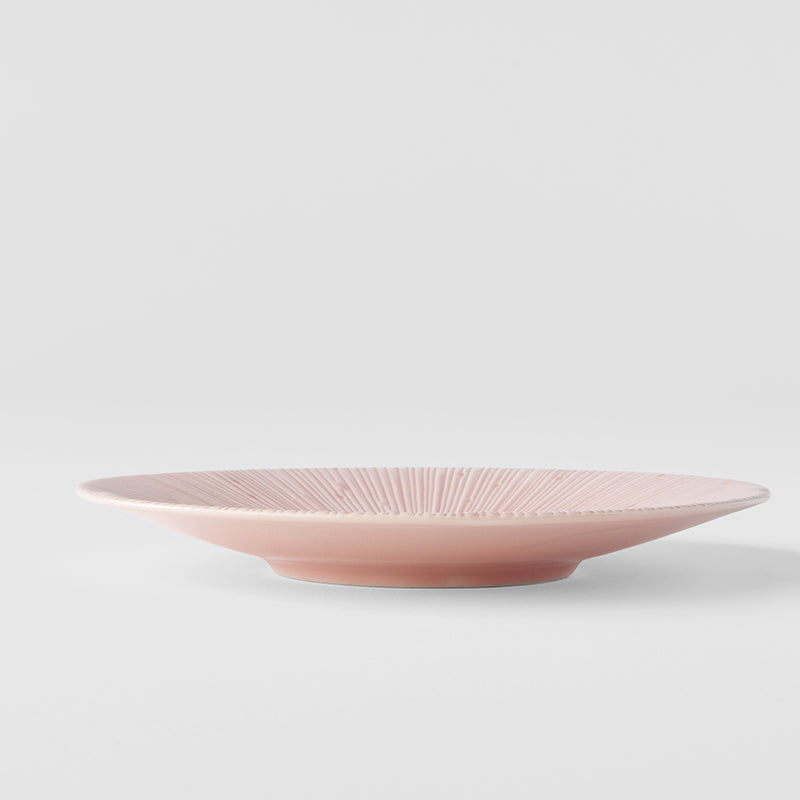 Tapas Plate 16.5 Ice Pink Glaze - Image 4
