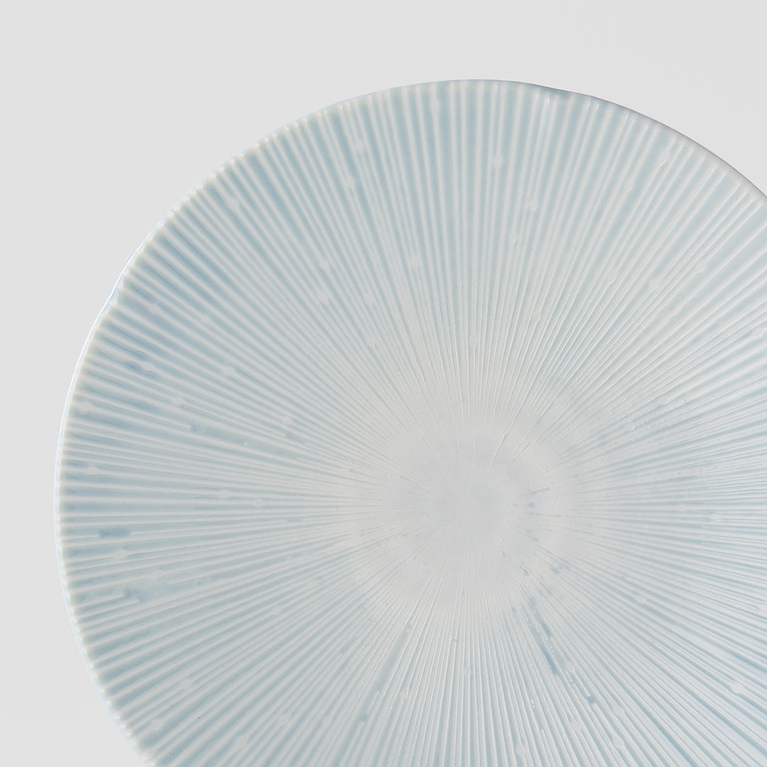 Dinner Plate 24.5cm Ice Blue Glaze - Image 3