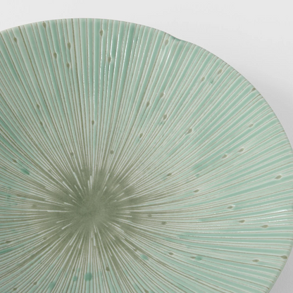 Pasta Bowl 22.5cm Ice Green Glaze - Image 2