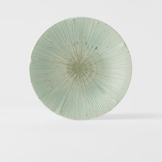 Side Plate 22cm Ice Green Glaze - Image 2
