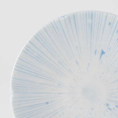 Tapas Plate 13cm Ice Blue Glaze - Image 3