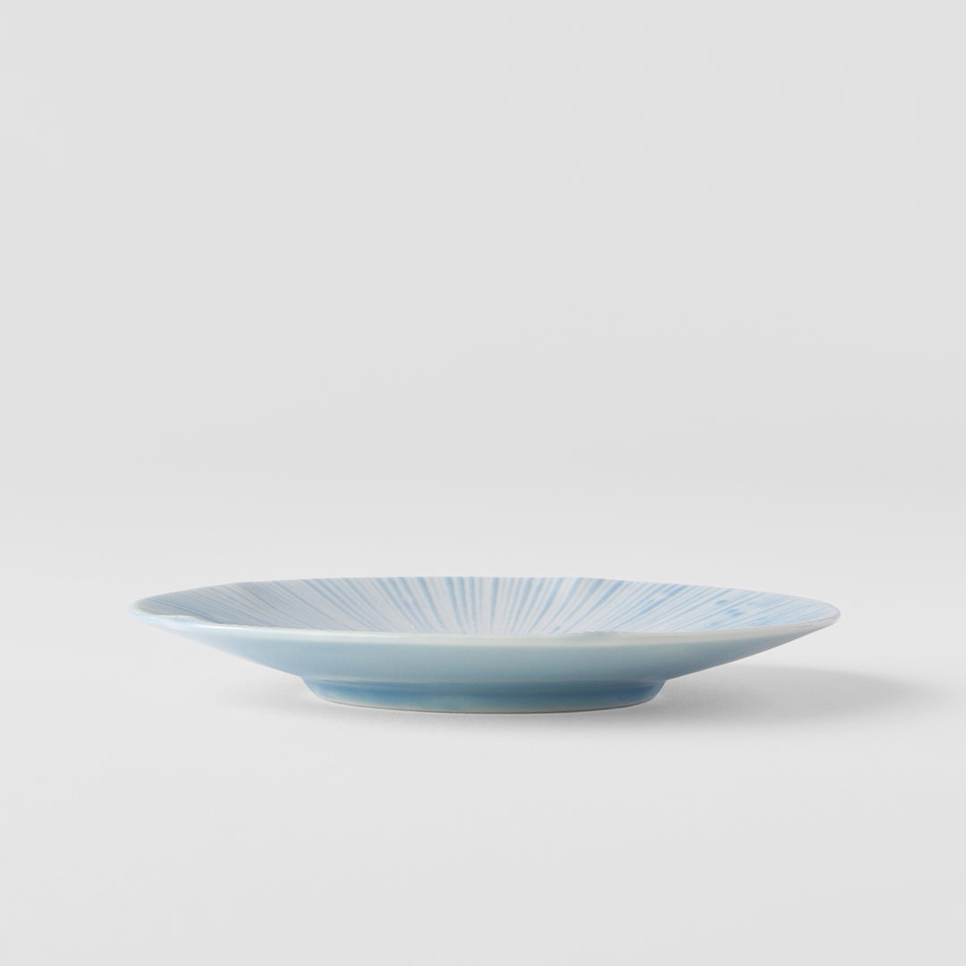 Tapas Plate 13cm Ice Blue Glaze - Image 4