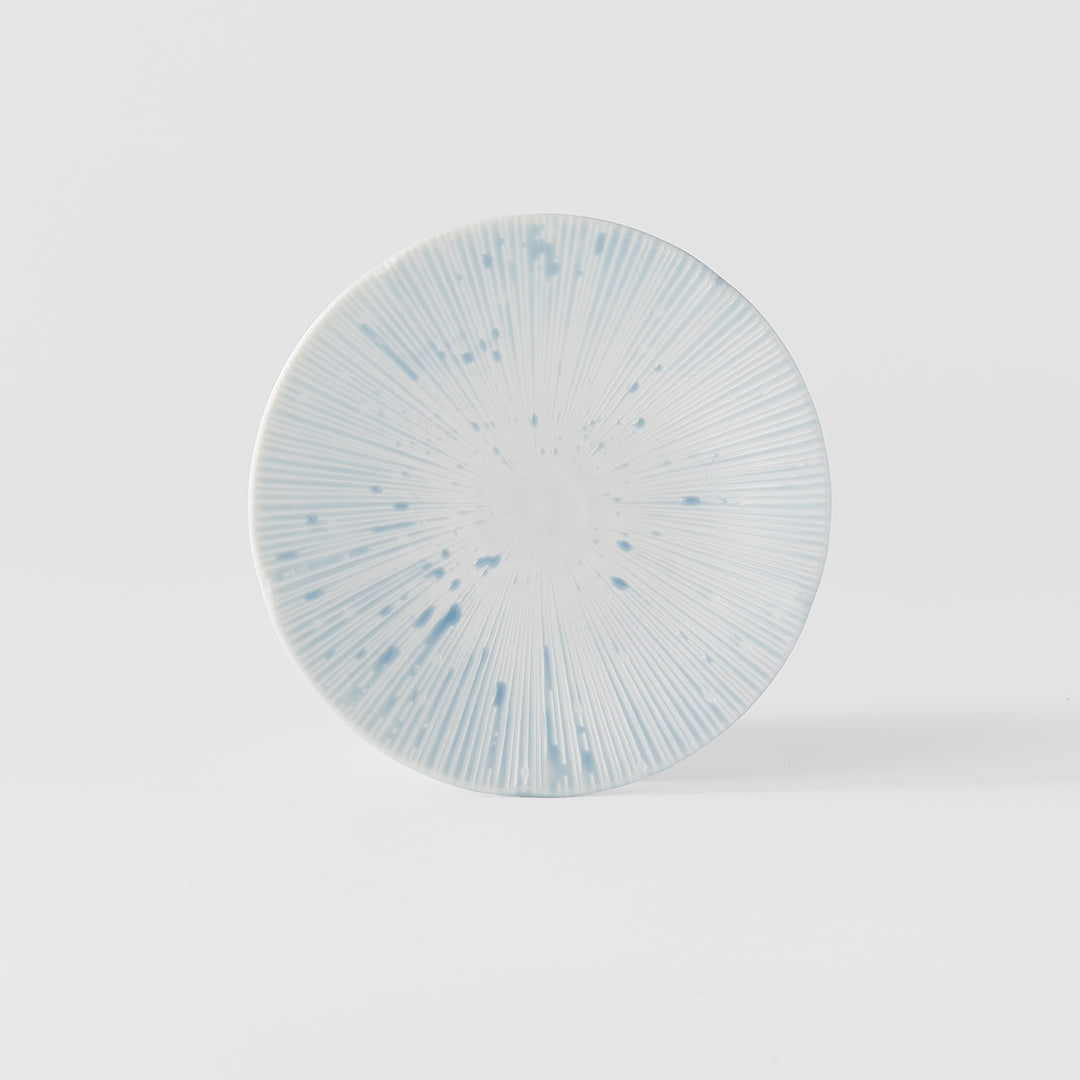 Tapas Plate 16.5cm Ice Blue Glaze - Image 2