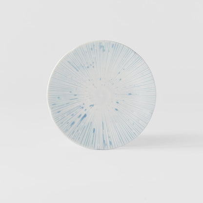 Tapas Plate 16.5cm Ice Blue Glaze - Image 2