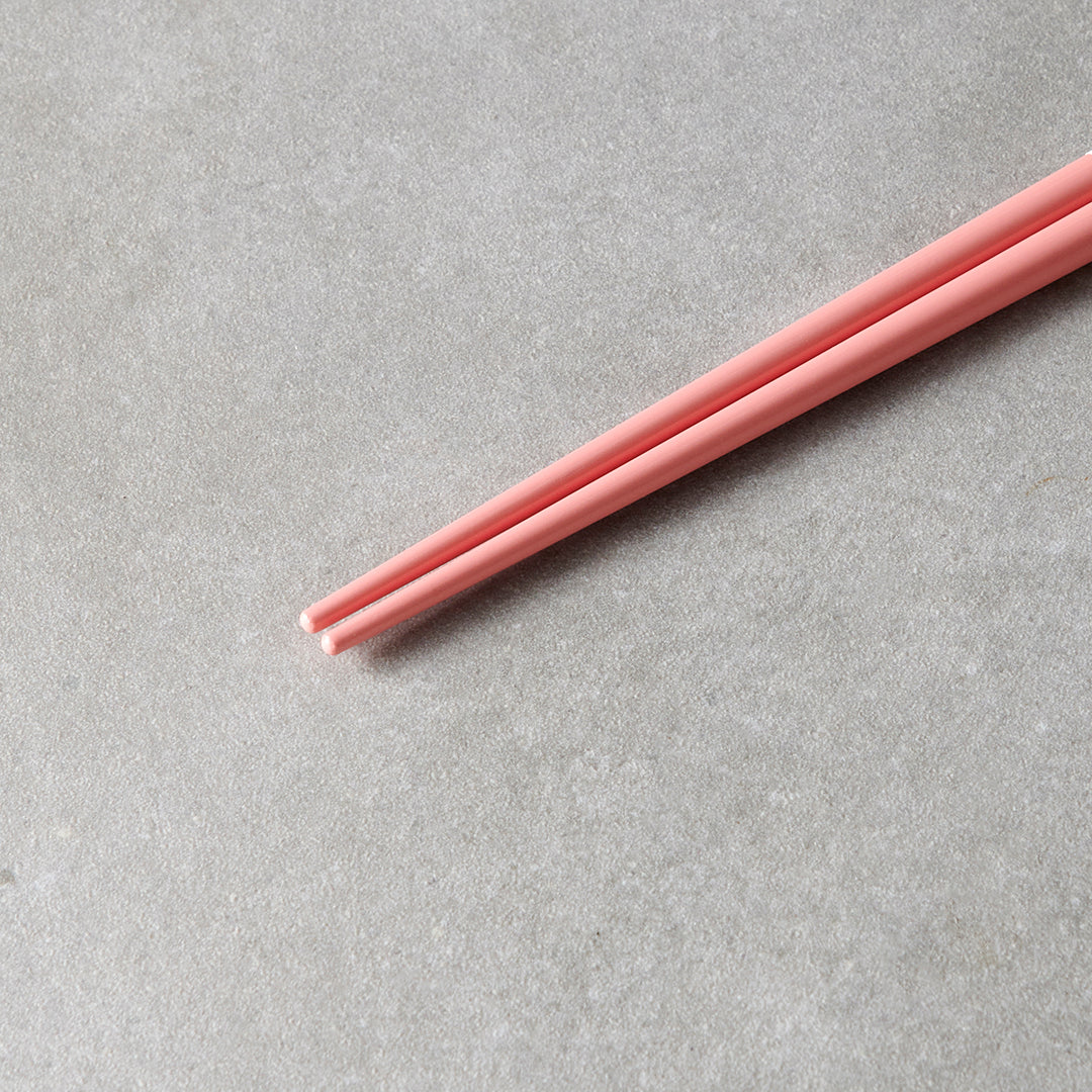 Chopsticks Lacquered Pink & White - Image 4