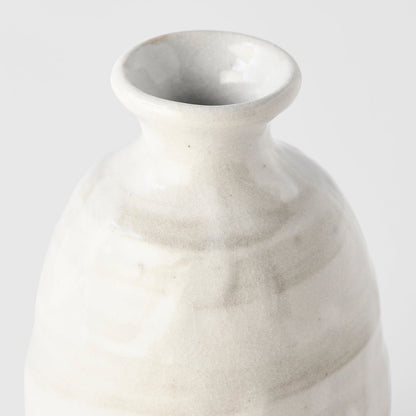 Sake Jug 300ml White Glaze - Image 2