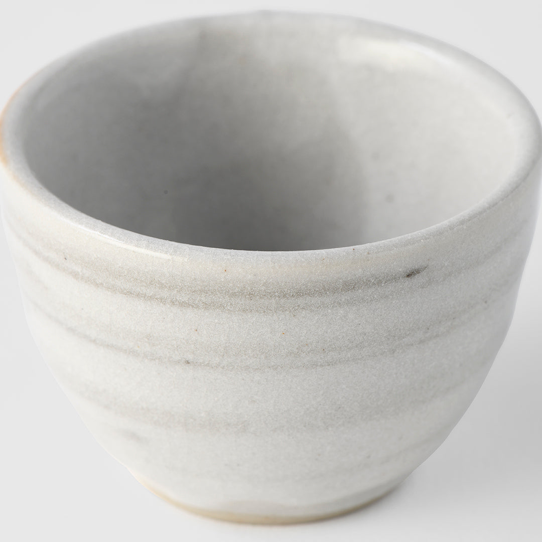 Sake Cup 20ml White Glaze - Image 3