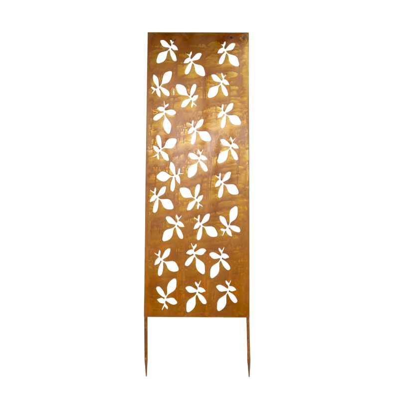 Rust Garden Screen Stake 150cm - Image 2