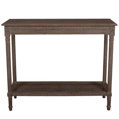 Polo Console Table Oak Wash 110cm - Image 2