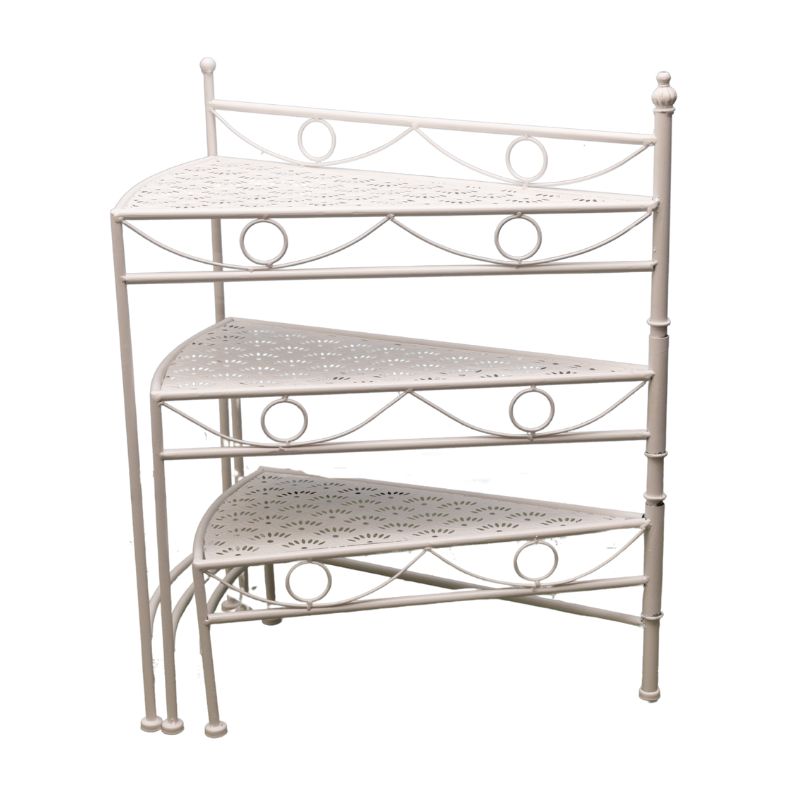 Riviera 3 Tier Fold Out Shelf Stand 36cm - Image 3