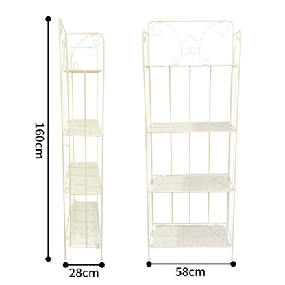 Bordeaux Baker Stand 4-Shelf Unit 160cm - Image 4