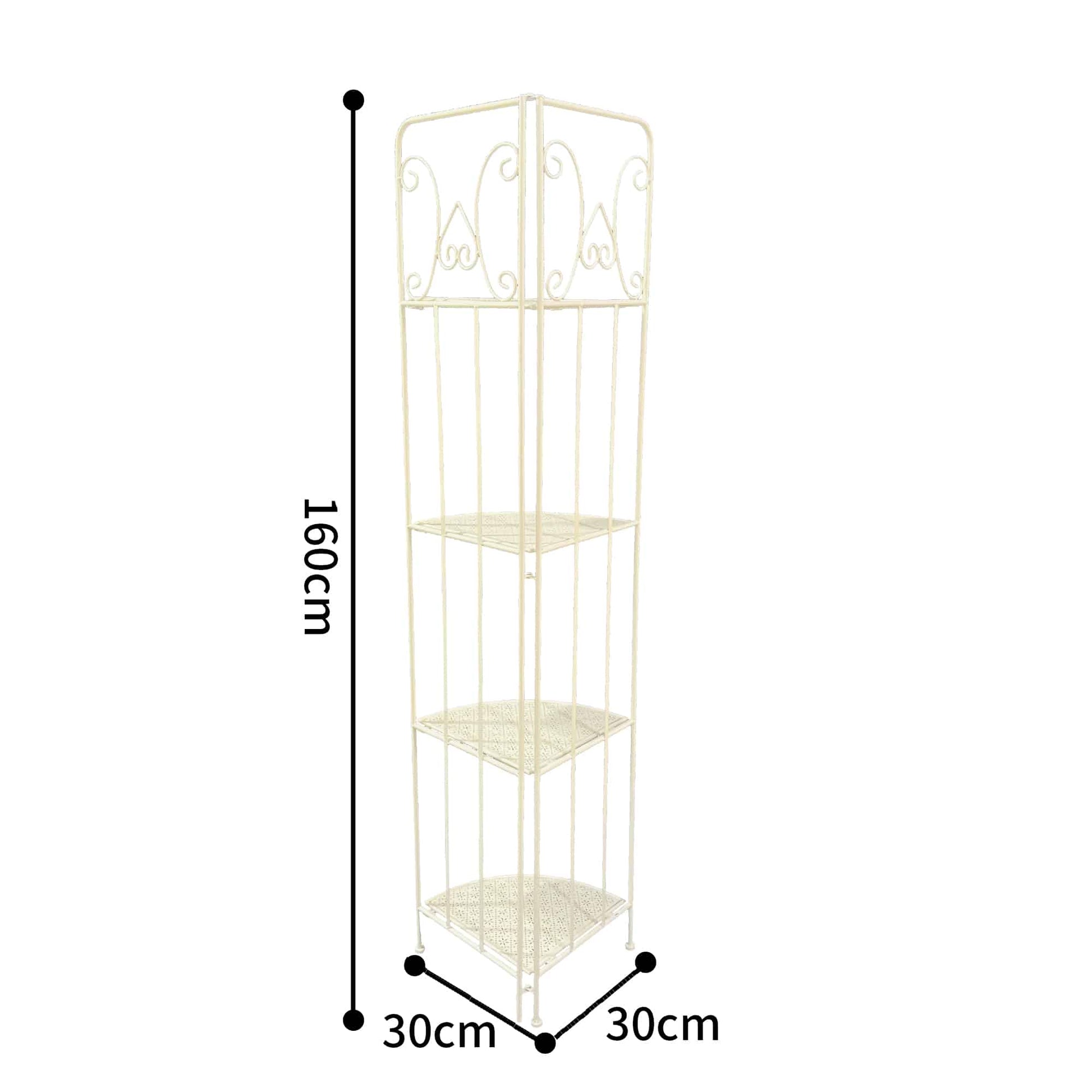 Bordeaux Corner Baker Stand 4-Shelf Unit 160cm - Image 4