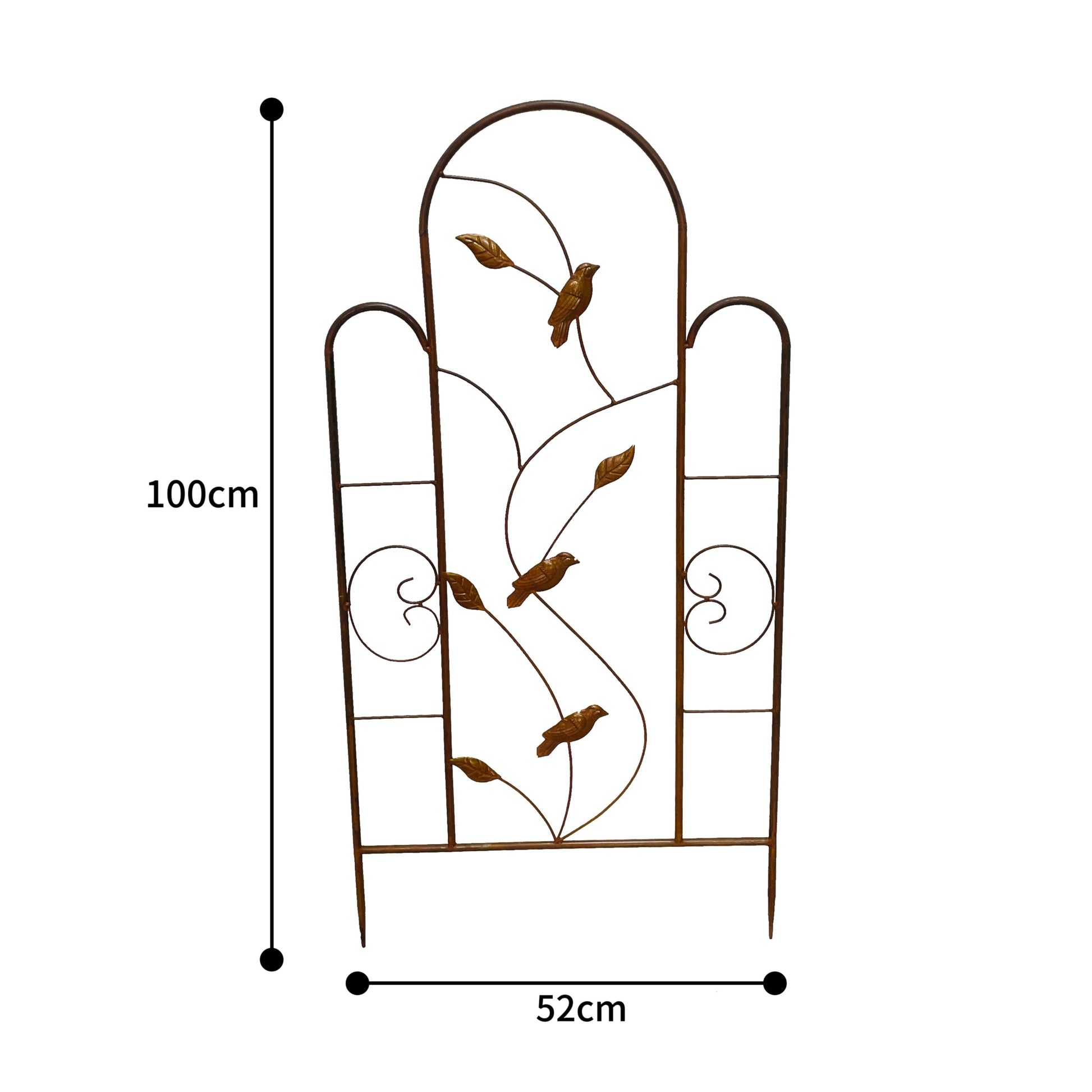 Birds Garden Stake / Climbing Plant Trellis 100cm - Image 5
