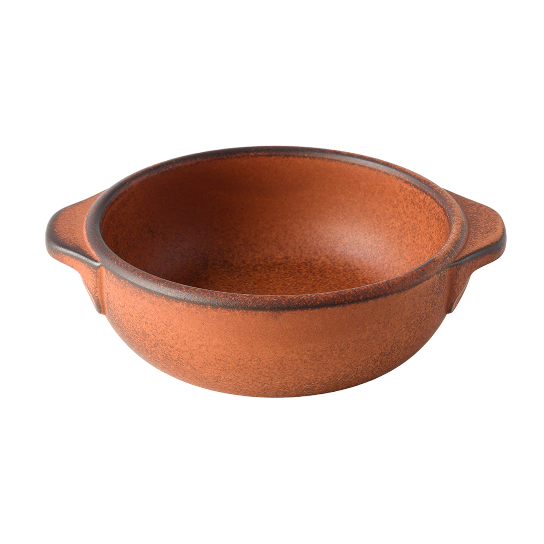 Oven Pot 15cm 400ml Orange Donabe - Image 4