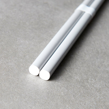 Chopsticks Lacquered Grey & White - Image 2