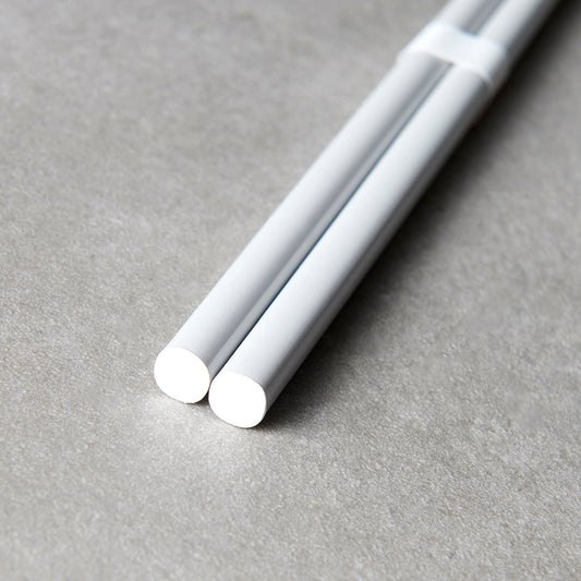 Chopsticks Lacquered Grey & White - Image 2