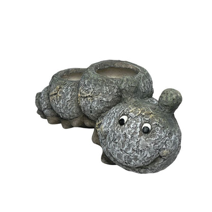 Caterpillar Planter W  Hole & Plug 44x19cm - Image 2