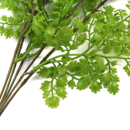 Hanging Native Green Dense Maiden Hair Fern Bush UV Resistant 80cm - Image 5