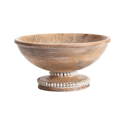 Handcrafted Beaded Round Bowl 28cm