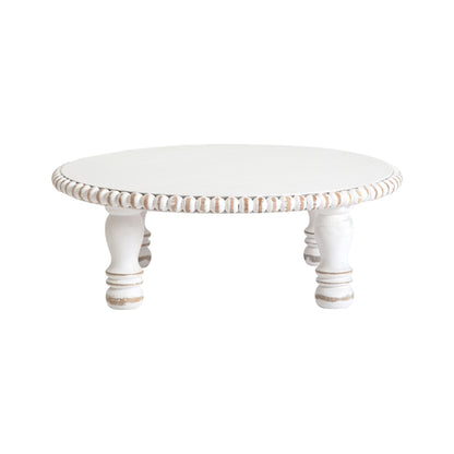 Mango Wood Round Beaded Display Stand 45cm - Image 3