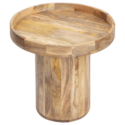 Tropea Mango Wood Side Table 50cm - Image 2