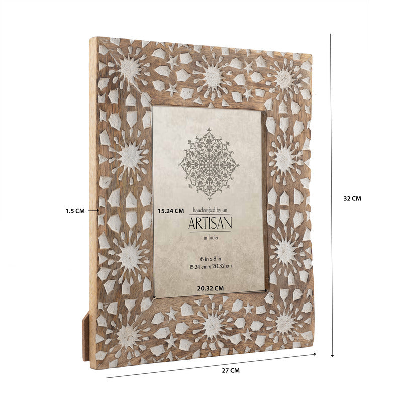 Handcrafted 6x8in 'Sunflower' Photoframe 31cm - Image 5