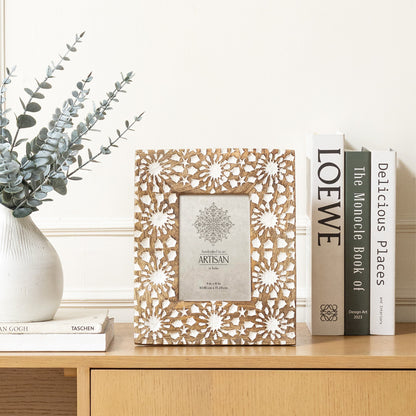 Handcrafted 4x6in 'Sunflower' Photoframe 25cm - Image 3
