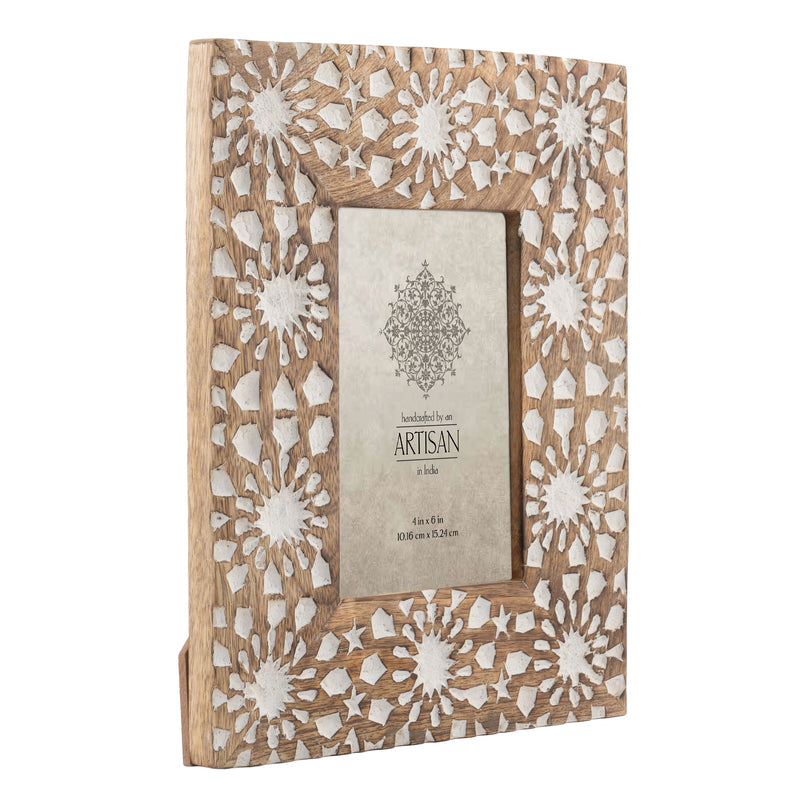 Handcrafted 4x6in 'Sunflower' Photoframe 25cm - Image 4