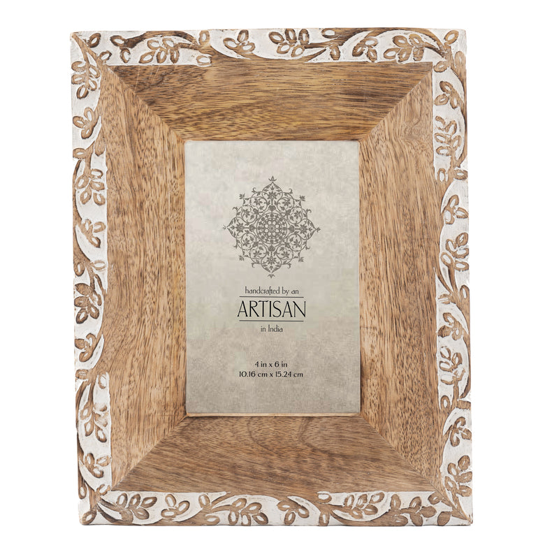 Handcrafted 4x6in 'Layered' Photoframe 25cm
