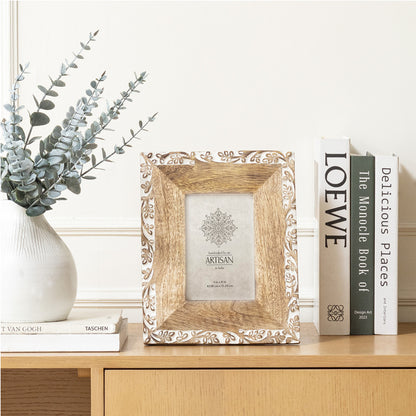 Handcrafted 4x6in 'Layered' Photoframe 25cm - Image 3