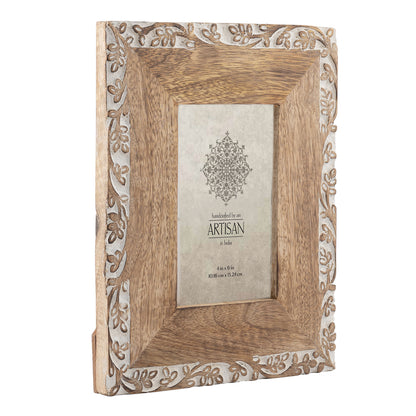 Handcrafted 4x6in 'Layered' Photoframe 25cm - Image 4