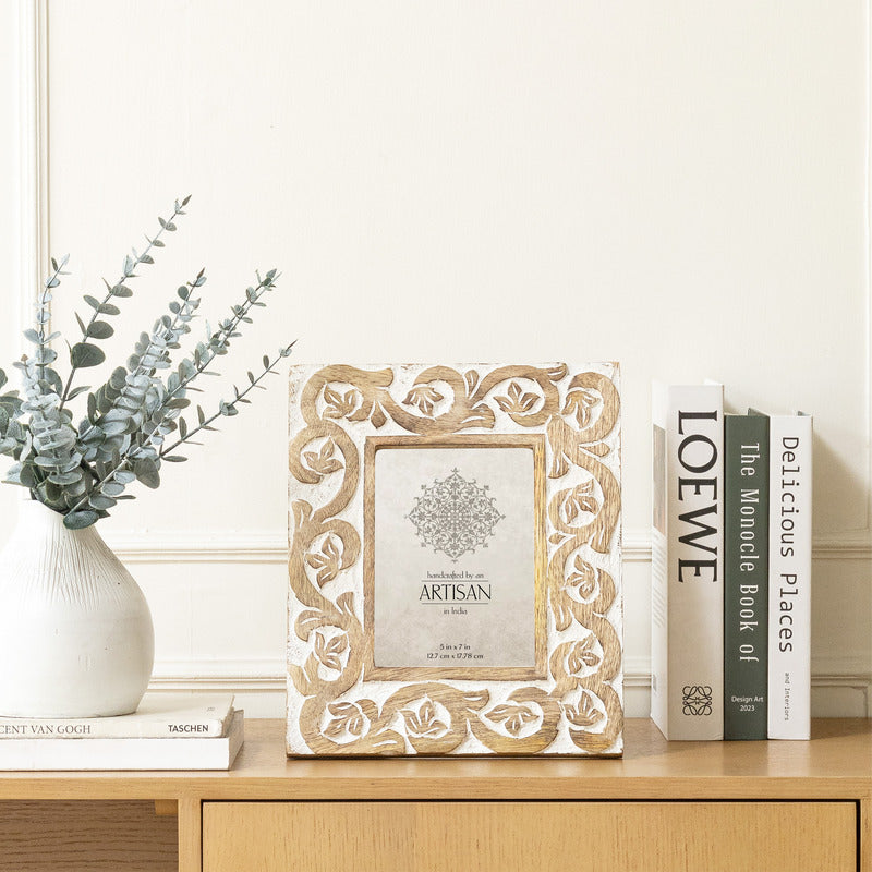 Handcrafted 5x7in 'Bold' Photoframe 29cm - Image 2