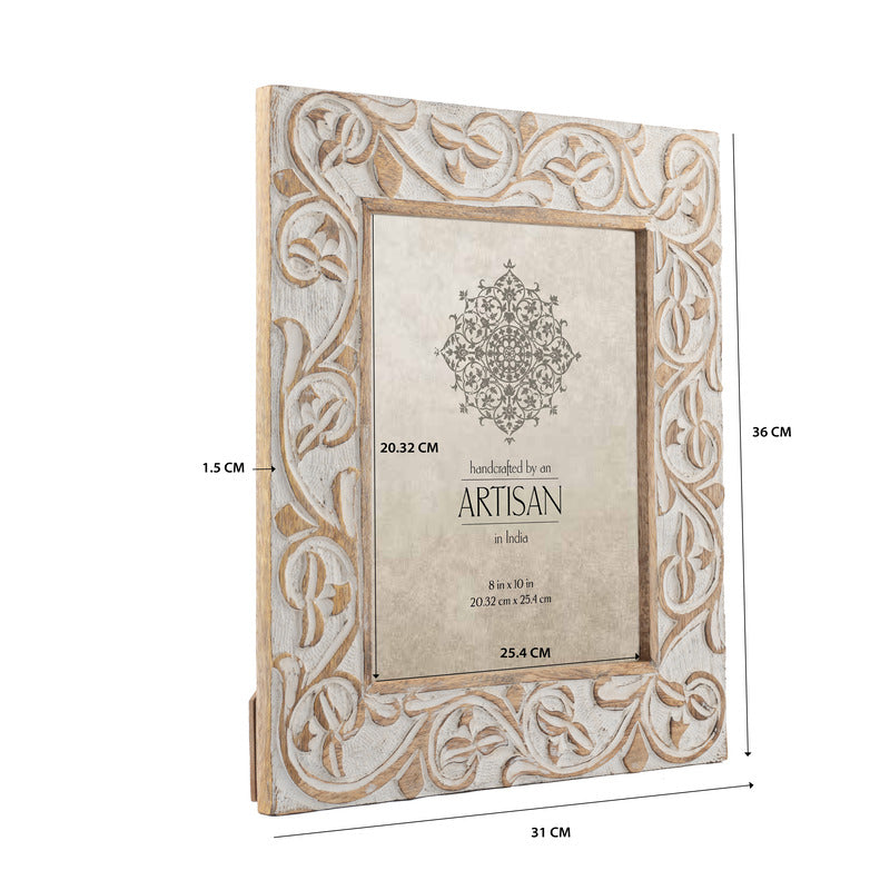 Handcrafted 8x10in 'Swirl' Photoframe 36cm - Image 5
