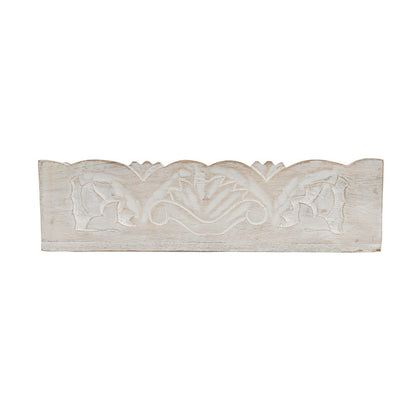 Handcrafted Carved Square Tray 30cm - Image 4