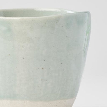 Lopsided Mug 200ml Tomei Blue Glaze - Image 2