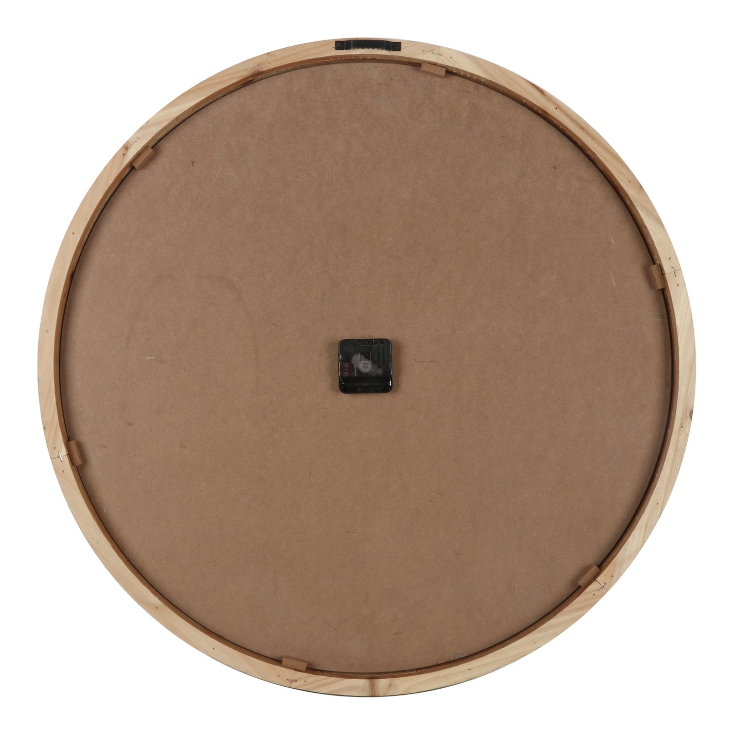 Distressed Grid Wall Clock 68x68cm - Image 4
