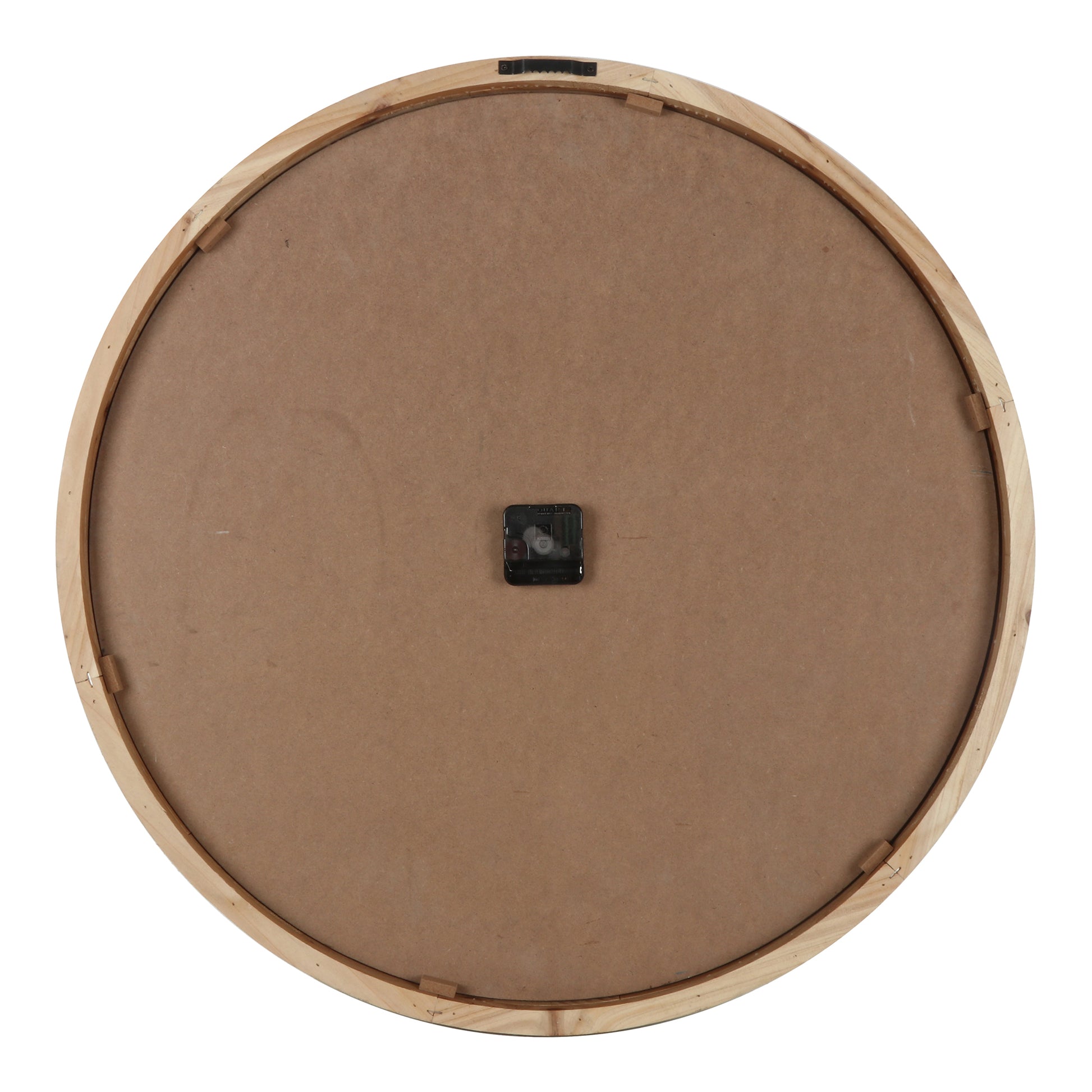 Distressed Grid Wall Clock 68x68cm - Image 4