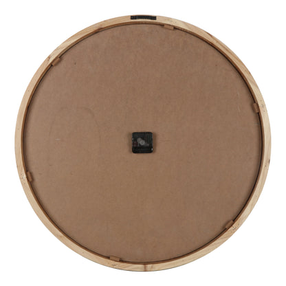 Distressed Grid Wall Clock 68x68cm - Image 4