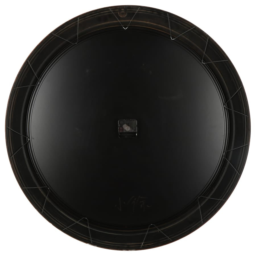 Vintage-Style 'Delcampe' Glass-Front Wall Clock 70cm - Image 4