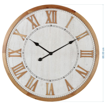 Hamptons Roman Numeral Wall Clock 68x68cm - Image 5