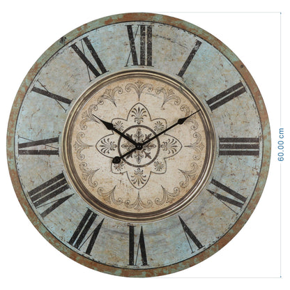 French Provincial Fleur Wall Clock 60cm - Image 5